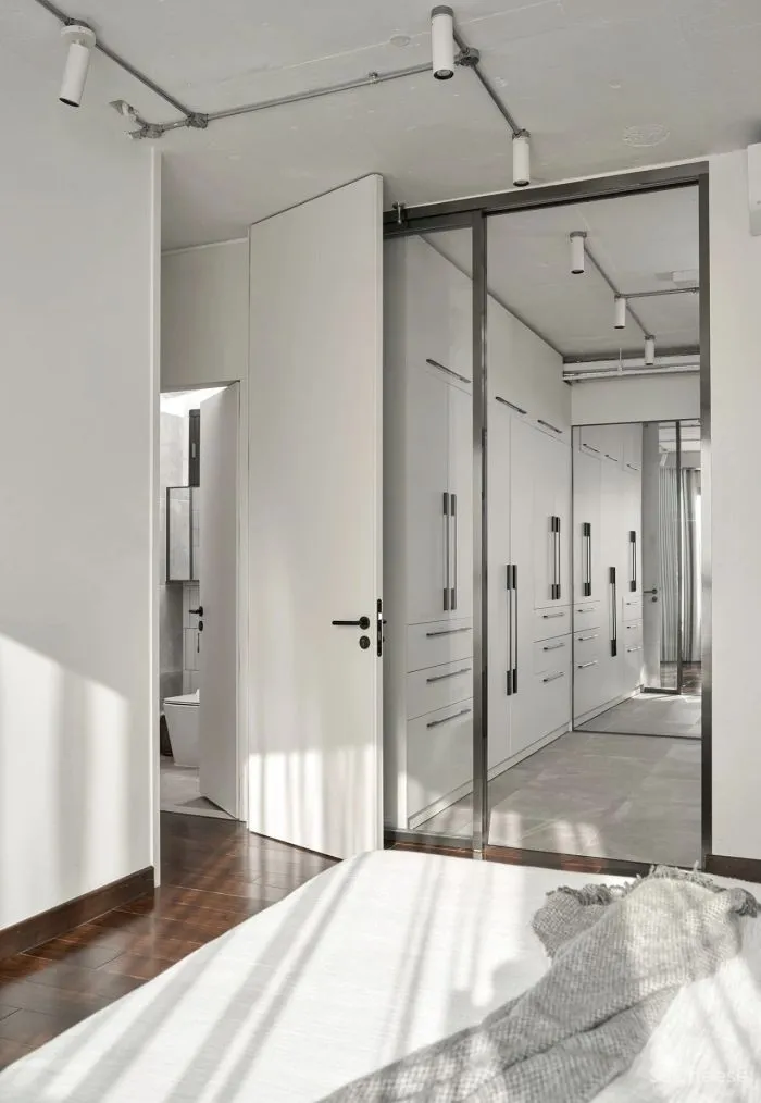 白色系简约时尚单身公寓