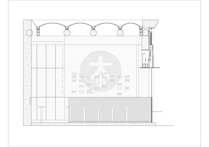 大小咖啡,北京前门店 / 余留地