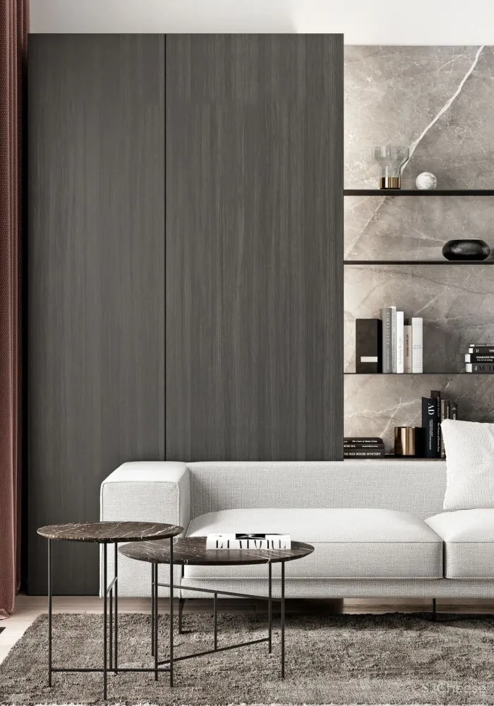 84㎡莫斯科公寓，定义中性优雅色调！