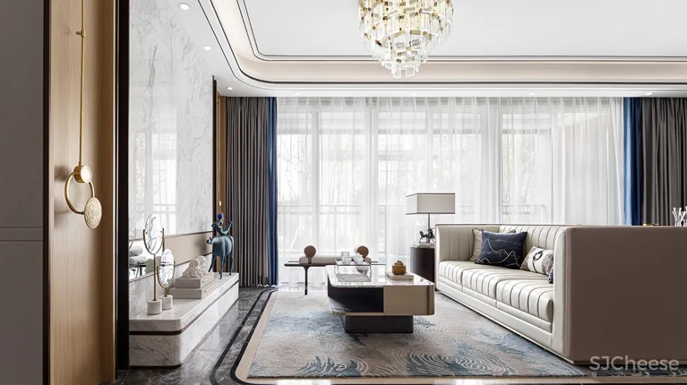 EHOO易虎设计 | 西充泽京西樾府E户型样板房