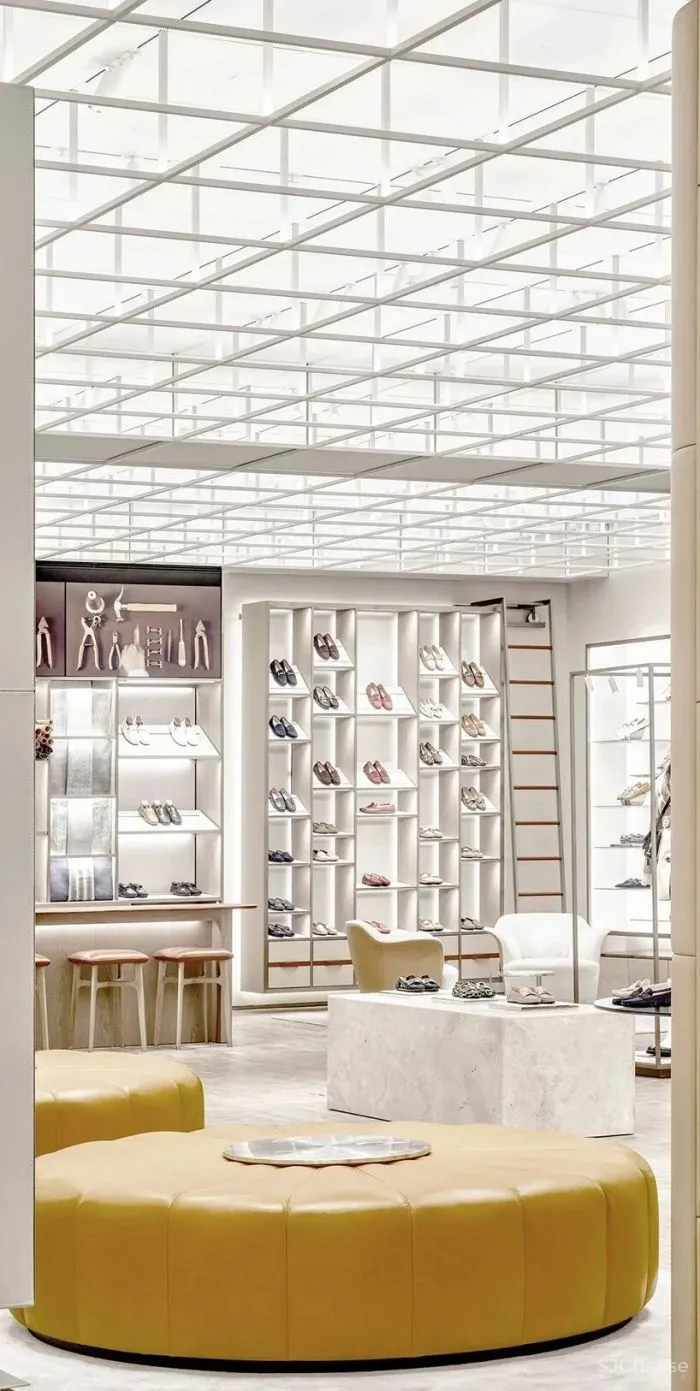 意大利知名品牌TODS米兰旗舰店设计,精致不断变化的画廊