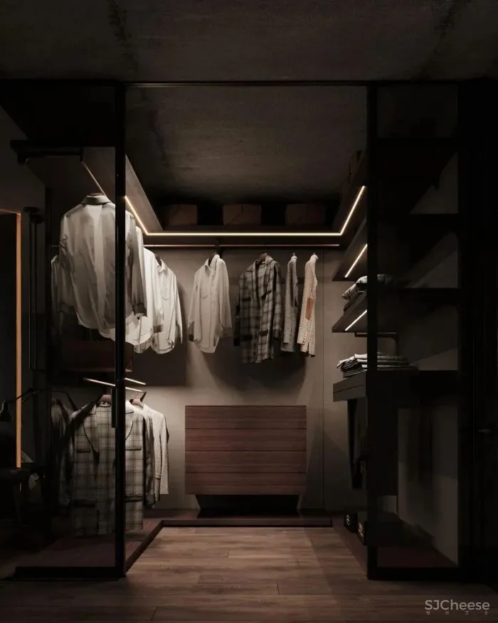 木质肌理 高级灰,优雅低调的现代轻奢美宅