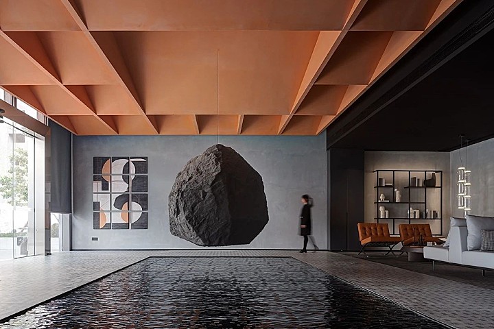 森境设计王俊宏丨广东江门.海悦尚珩华庭售楼处