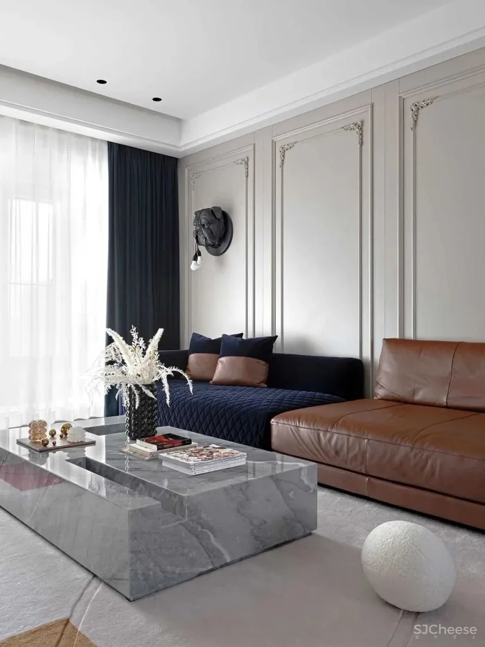 杭州尔间设计丨相半一个幸福的四口之家