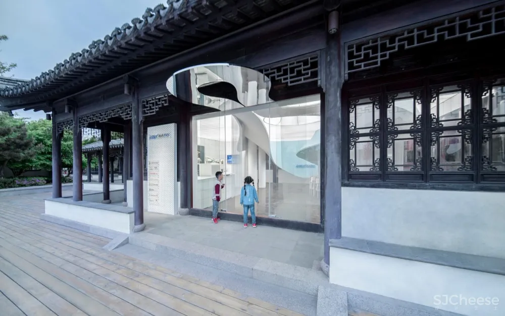 Mur Mur Lab新作丨 未来书店 江南水乡里的微小介质,屋檐内外中的留白之美