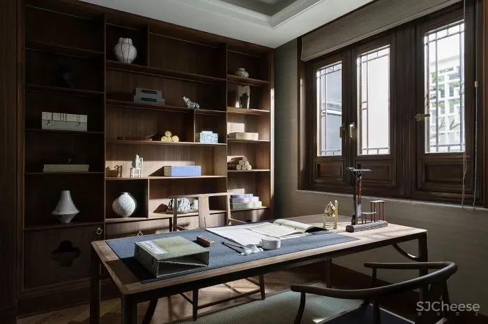 新作丨 尚层设计:600㎡园林豪宅,江南生活的诗意画境