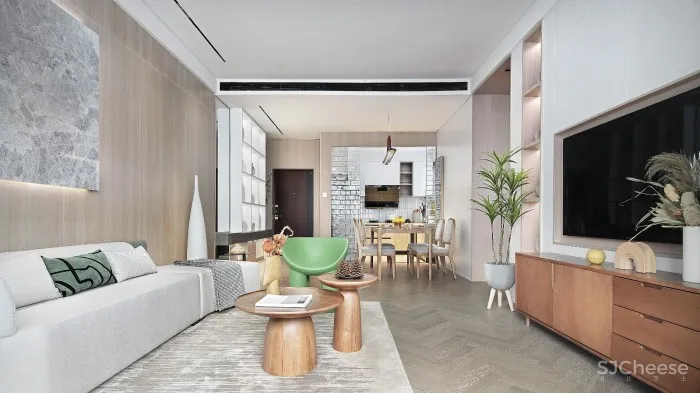 冬日暖阳,北欧诗意生活 / SSD上森设计