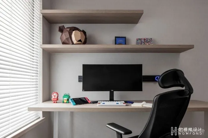 120㎡现代空间,高密度生活下的舒缓居所 宏福樘设计