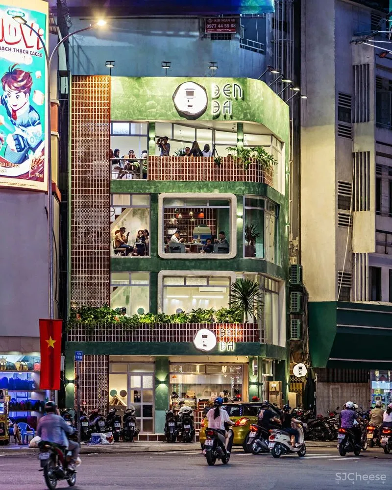 越南新开的创意咖啡馆,这设计很“养眼”