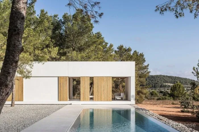 朴素的极简主义住宅