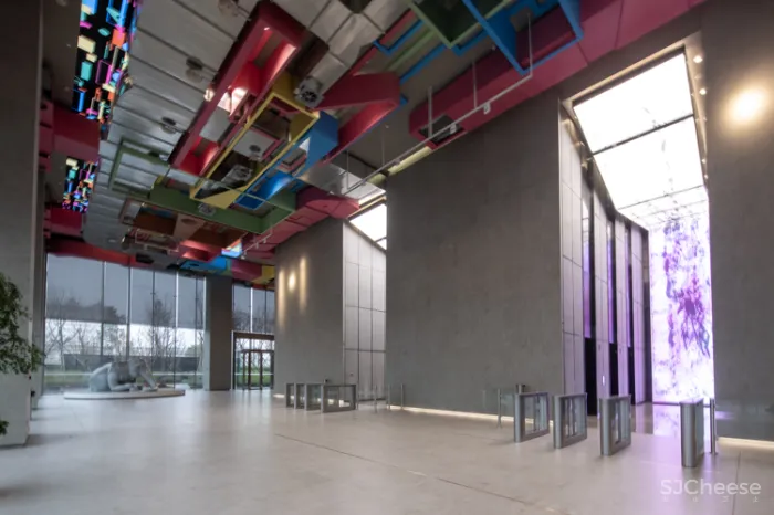 人文、艺术、对话 北京丽泽平安金融中心E01办公大堂