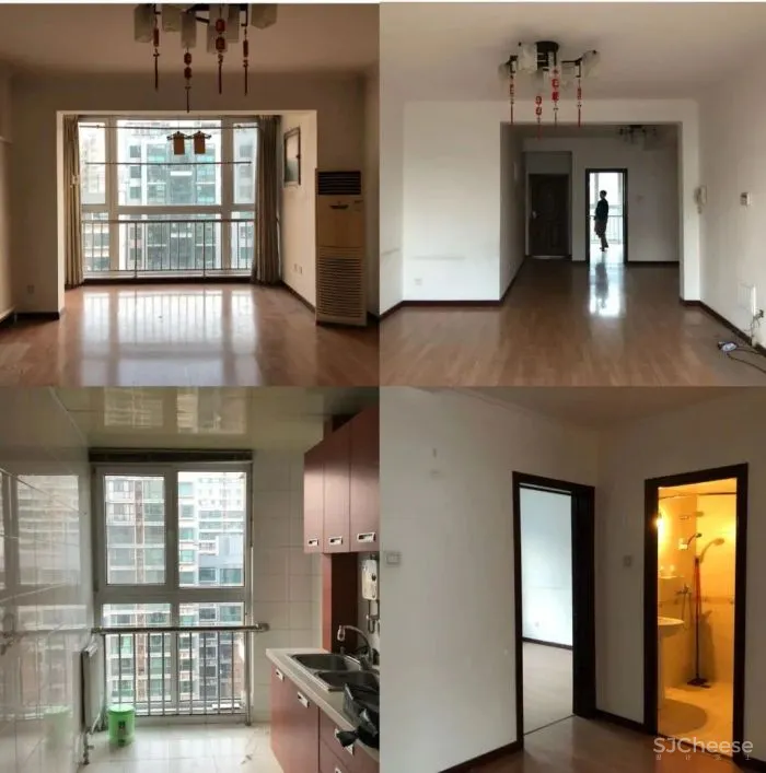 温暖 极简，这个90㎡老房“空”的很诗意