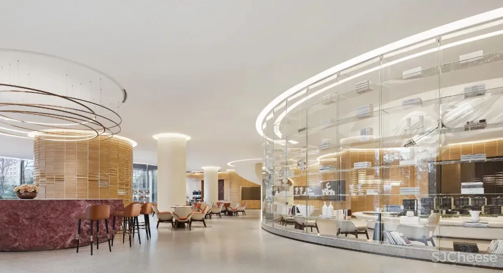 牧笛新作丨 以“有机”探索未来:旭辉宿迁体验中心 【环球观筑】