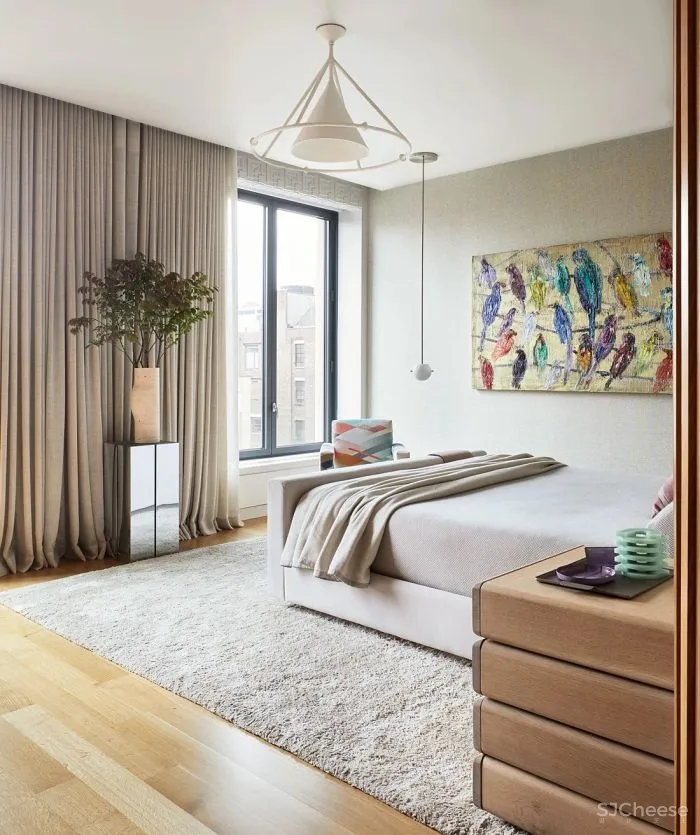 充满线条感的木饰面墙,耐看率 100%!