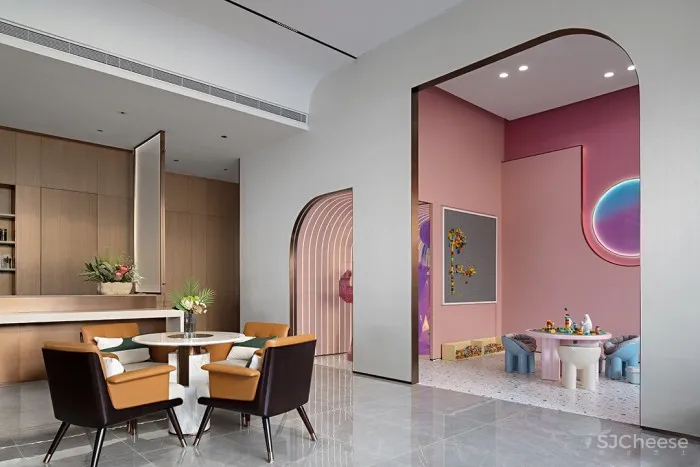 EHOO易虎设计 | 南京彰泰观南府销售中心