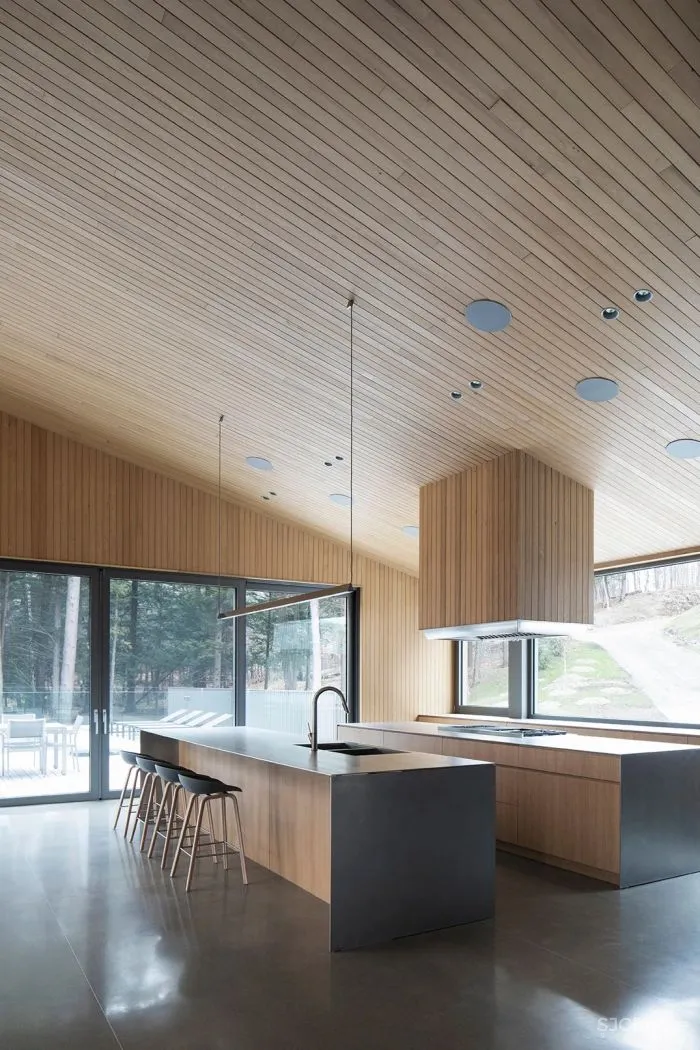 naturehumaine │ 悬浮在森林中的住宅,隐逸而宁静