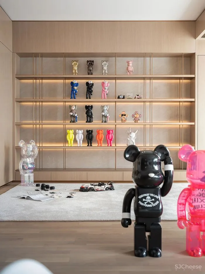 鸿艺源设计:300㎡治愈系潮玩家,解锁95后无限可能!