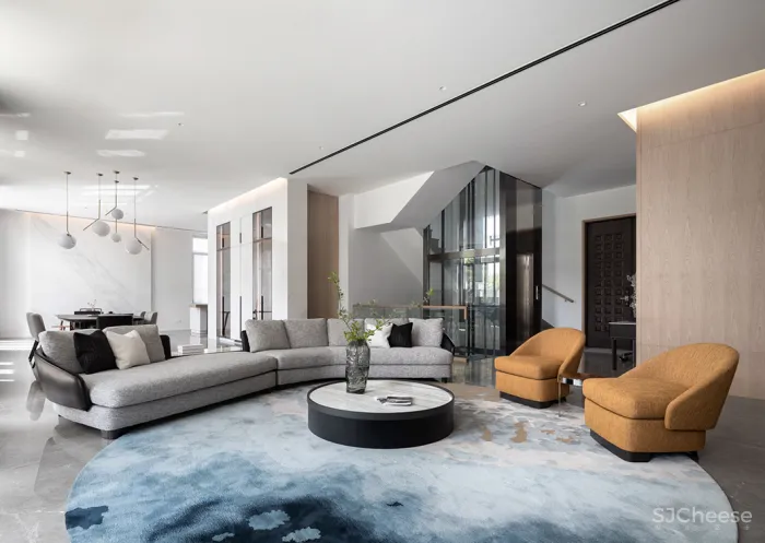 800㎡极简别墅设计，于繁华处，静赏空之境界！