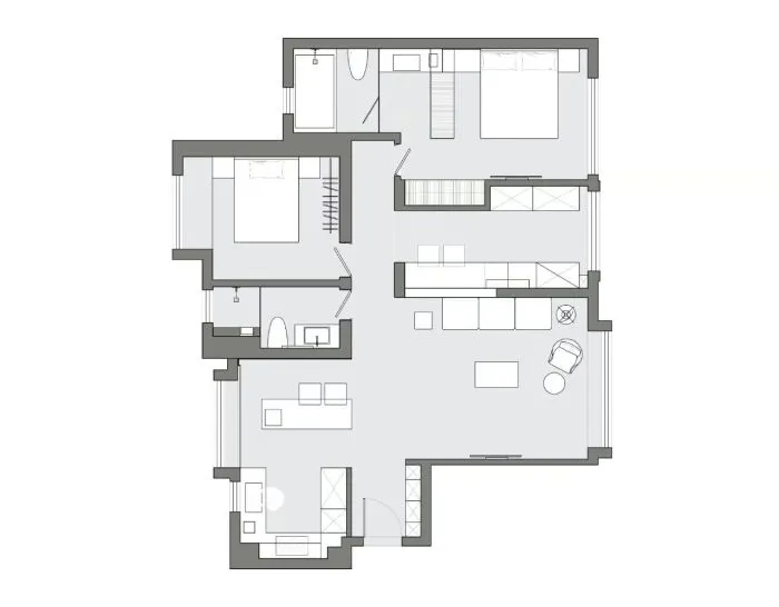 盐系奶咖与极简主义,国潮回力设计师的家 FF新作