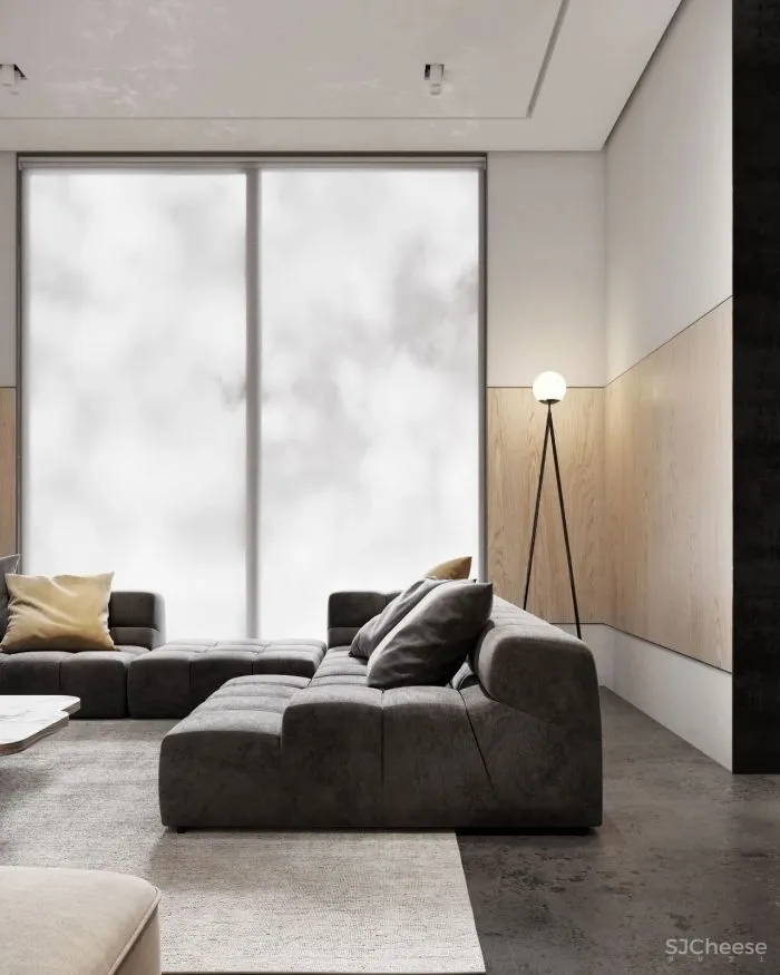 高质主义的双层公寓,兼具艺术与奢华!