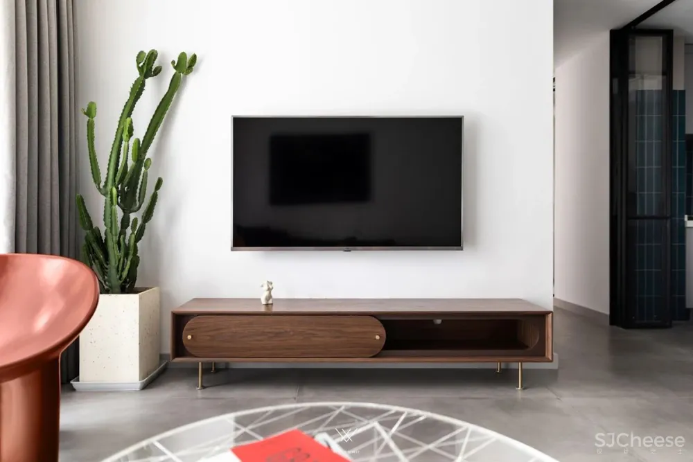 89㎡现代北欧,极简大方的设计,营造清新优雅的舒适