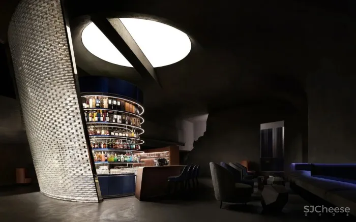 大匠新作丨 垣•酒吧:虚无与真实的交织