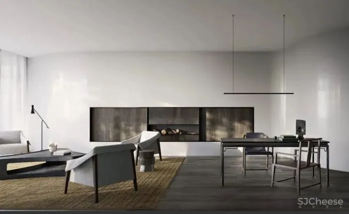 性冷淡的别墅设计,满满的高级感!