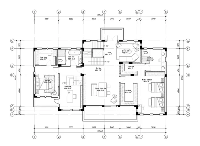 800㎡极简别墅设计，于繁华处，静赏空之境界！
