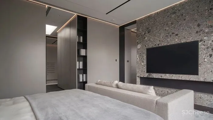 新作丨 孙建亚 896㎡ 极致私宅,一道和光,温润沁人