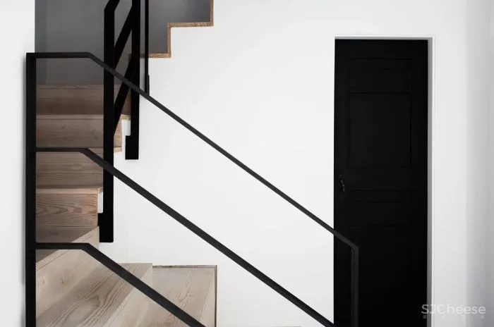 330㎡极简白大宅,拱形元素的高级玩法