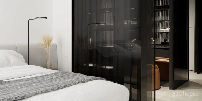 简约风 LOFT,完美演绎黑白调的空间美学