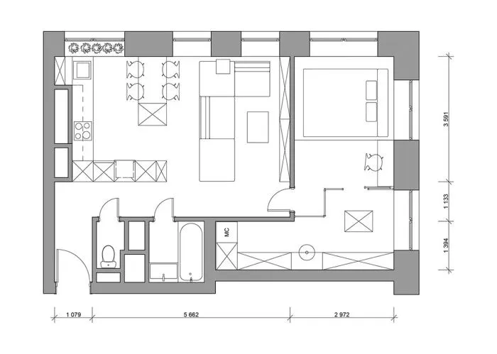 极简·中性色住宅
