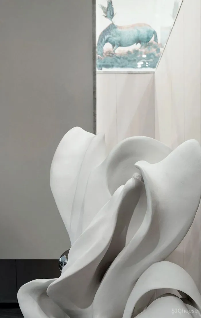 新作丨 莎米斯 x GFD广飞 杭州 620㎡ 跃层豪宅,自然静谧的艺术栖所