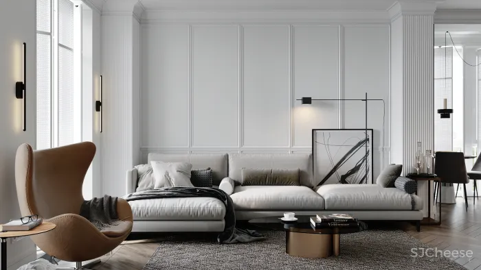 抛弃复杂装饰,让家居更具气质!