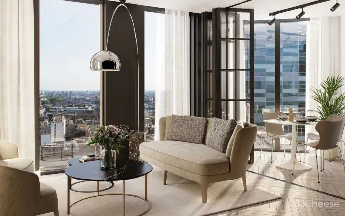 伦敦顶奢豪宅楼,264套公寓,艺术与工业的完美结合!