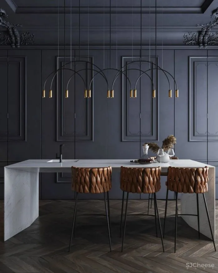 129㎡一居室,古典与现代的气氛,好迷人!