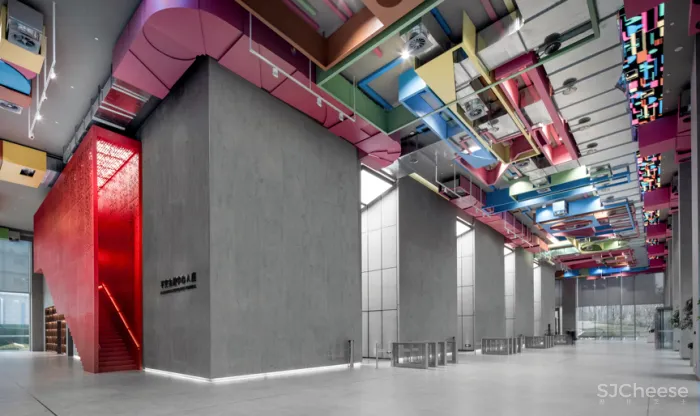 人文、艺术、对话 北京丽泽平安金融中心E01办公大堂