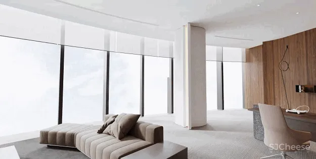 新作丨 YuQiang-Partners 游走于直线与曲线的极简设计