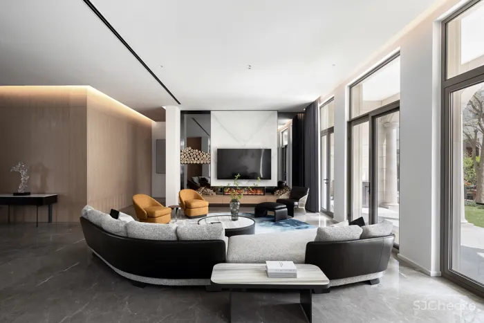 800㎡极简别墅设计，于繁华处，静赏空之境界！