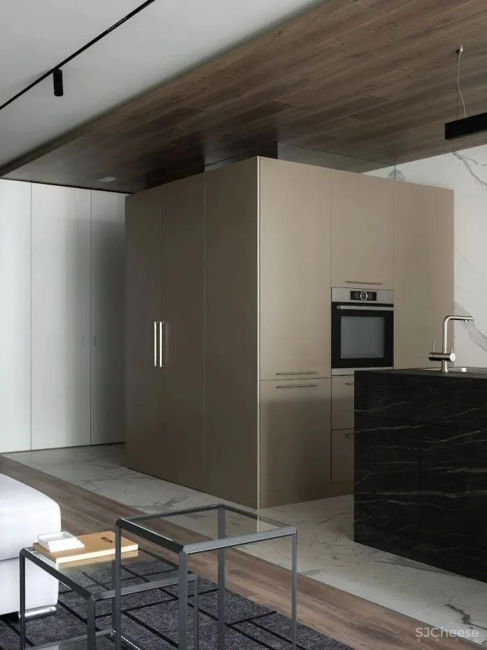 QUADRUM STUDIO │ 现代极简的功能住宅,NN_Flat