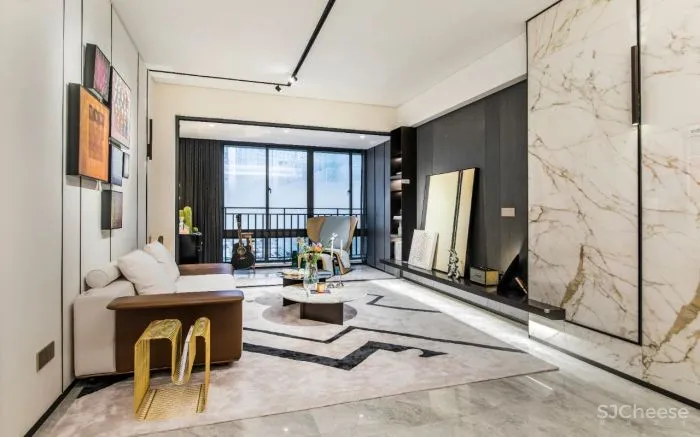 李玮珉丨 上海「仁恒静安世纪」千万级刚需户型精装豪宅