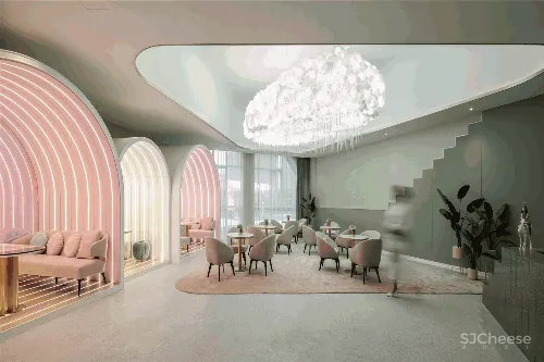 售楼处5大新玩法:美食餐厅 、超市、图书馆、游乐场......