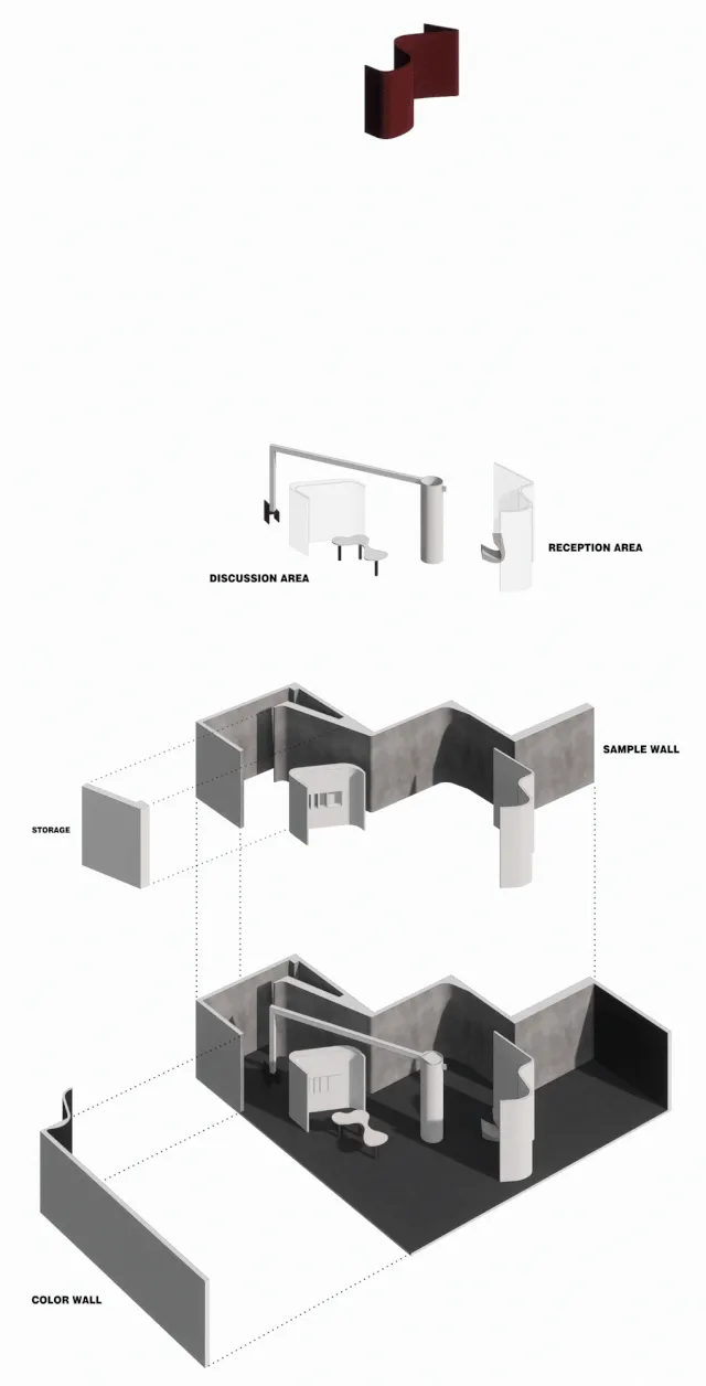 GHB • TIKKURILA展厅｜一场“浪费”勾勒出的空间欲望