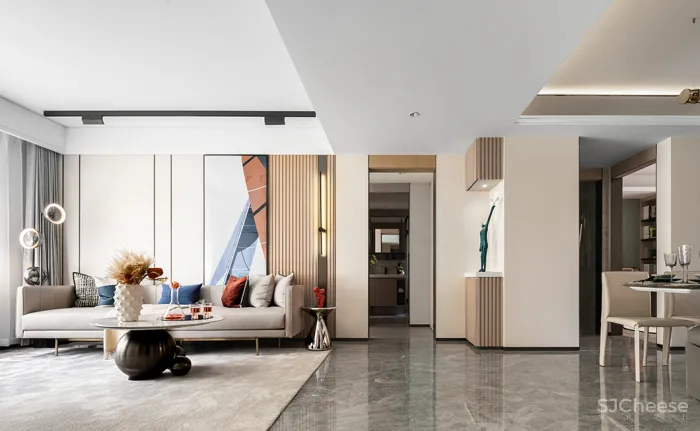 【山禾金缘新作】轻奢雅致 天津上东金茂悦样板间