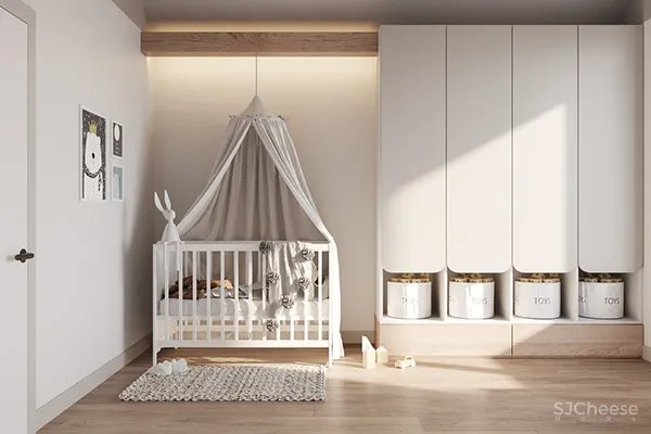 三居室复式住宅,墙这样刷清新又显格调!