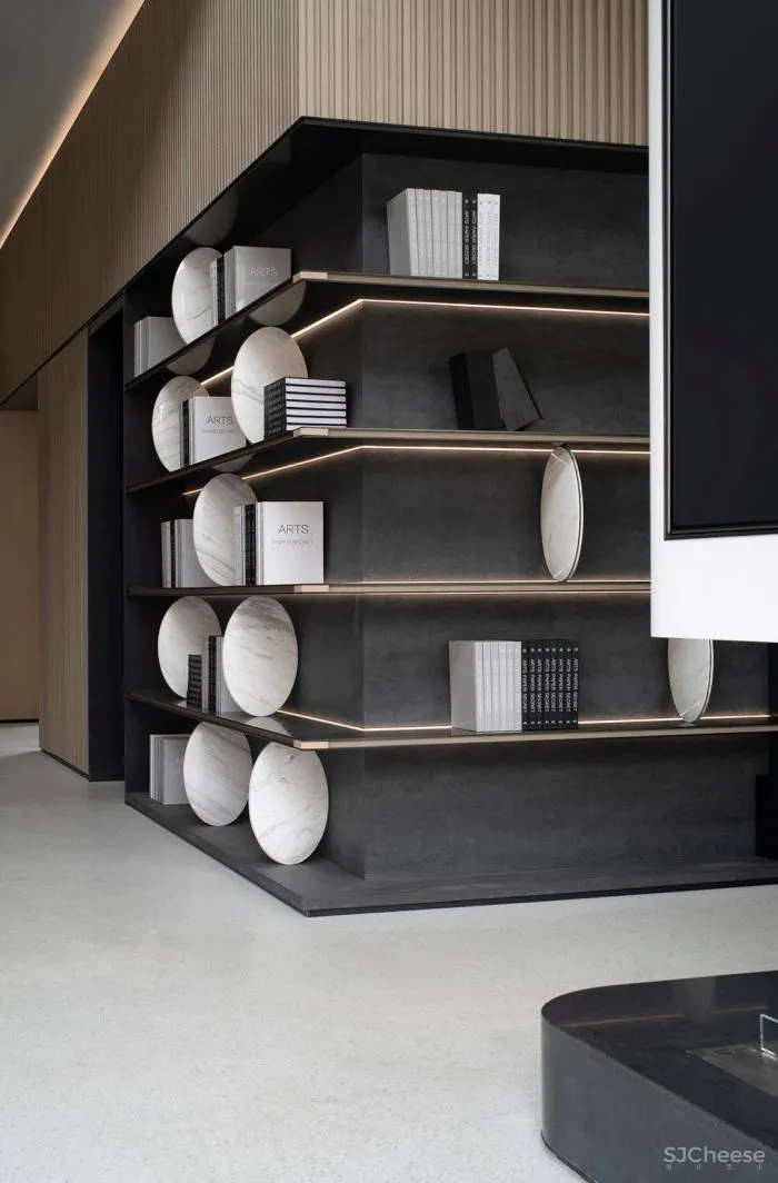 新作丨 孙建亚 896㎡ 极致私宅,一道和光,温润沁人