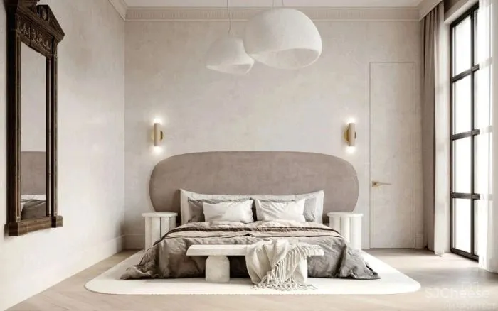 如在云端的115㎡米色公寓！