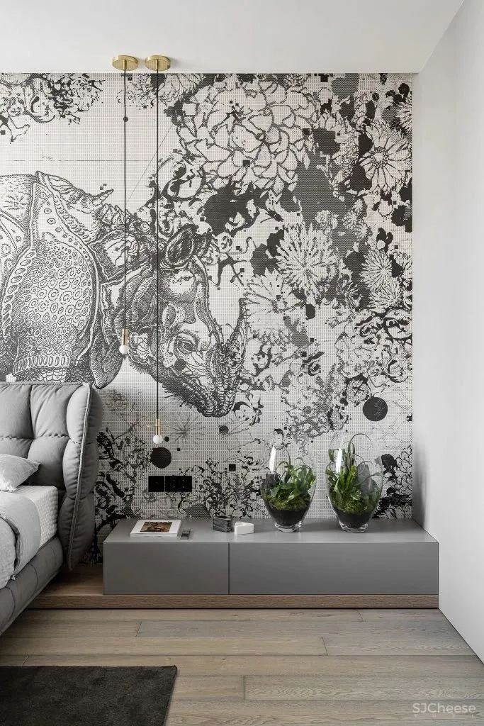 115㎡现代风,“高级灰”渲染出的精致雅居!