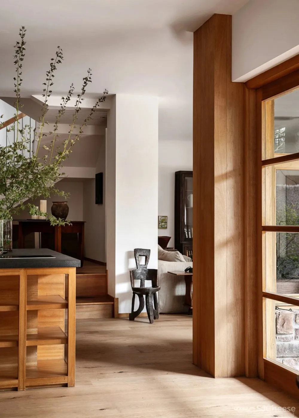 谢柯新作 丨 演绎“自然古朴”，光中生长出的灵动之家