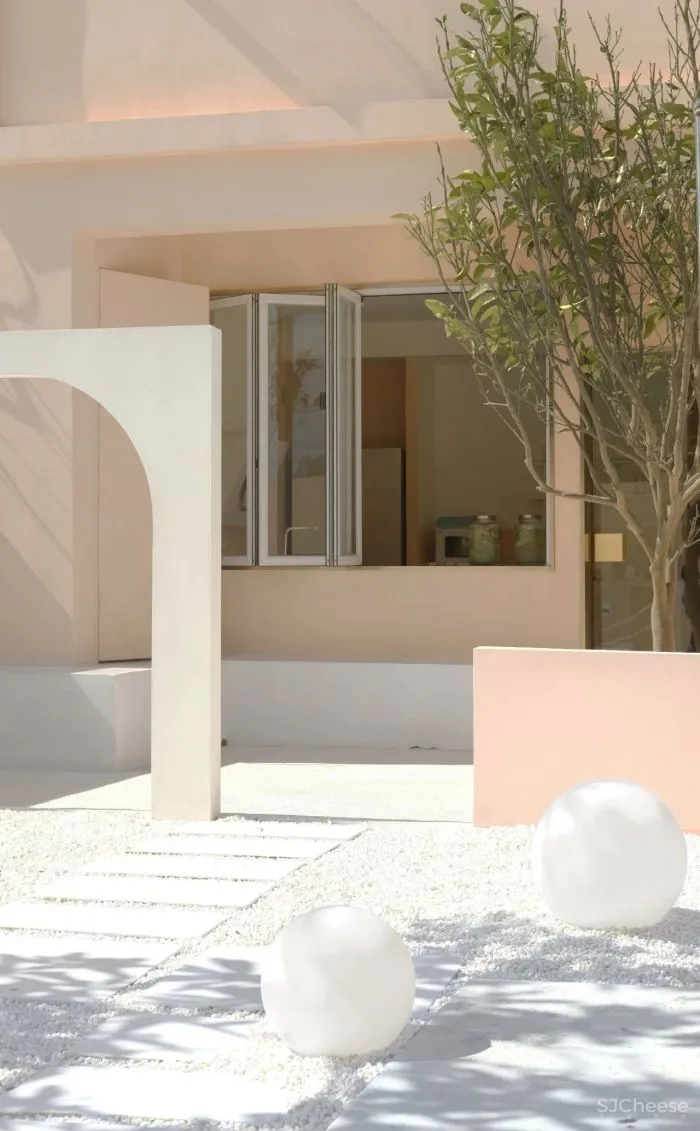 桃粉色ins风,温柔与硬朗的平衡 则问设计